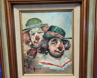 CLOWN PICTURE BY MONINET'