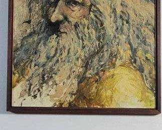 1 Mid Century Original Painting signed Tomsic