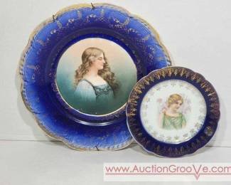 1 Flow Blue Portariat Plates