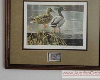 1 Robert Bateman. 1985 Canadian Wildlife Habitat Conservation Duck Stamp Print