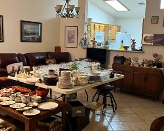 another angle of items in living room