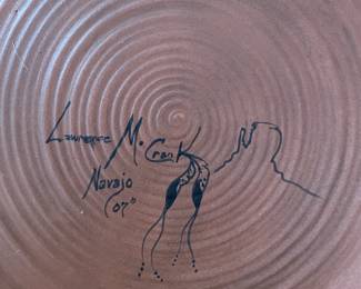 Lawrence Crank Navajo Pottery