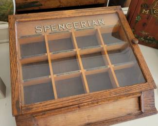 Spencerian pen display case