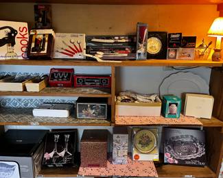 Various New In The Box Kitchen & Home Decor Items.