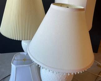 White Lamp Lot