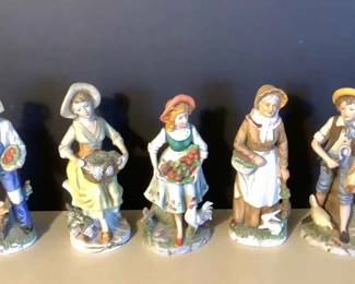 Homco Figurines Farm Lot