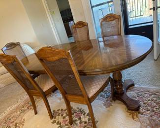 Dining Room Table and Five Chairs
