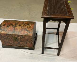 Decorative Table and Chest