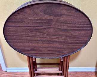 Vintage Sheibe TV Tray Tables