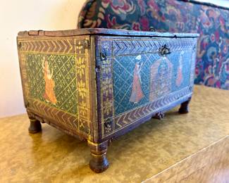 Antique Indian Wooden Box