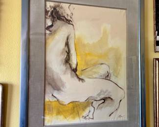 Ed Rosen Modern Abstract Nude