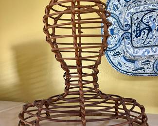 Vintage Wicker Mannequin