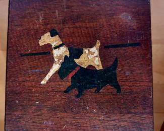 One of many antique boxes