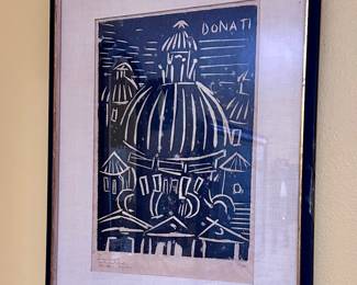 Donati Signed Print