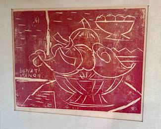 Donati Signed Print