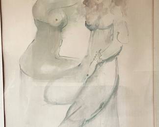 Leonor Fini 1970's Original Color Etching