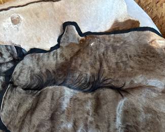 Blue Wildebeest and Gemsbok animal hides