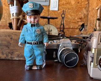 1949 Route 66 Cast Iron piggy bank