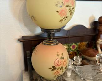 Antique Hurricane Lamp