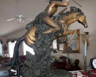 Large Heavy Bronze Statue