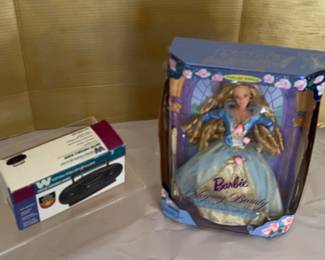 Vintage Barbie Doll Portable Radio