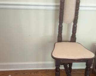 Prayer Chair And Side Table