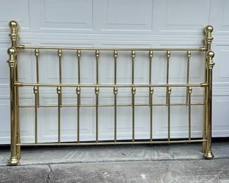 06 California King Brass Bed