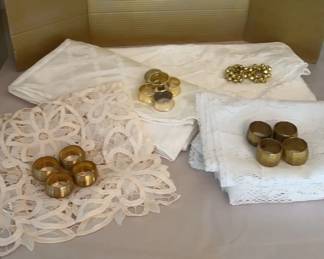 Tablecloths And Napkin Rings