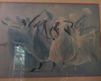 Ballerina Dancing Ladies