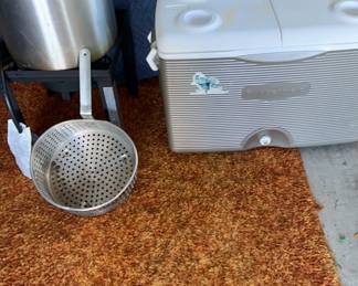 Cooler And Fryer