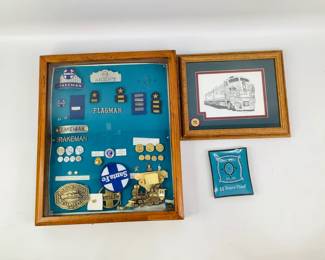 Santa Fe Train Memorabilia