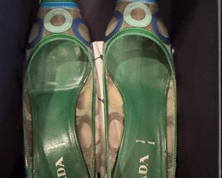 Prada woman's high heel shoes