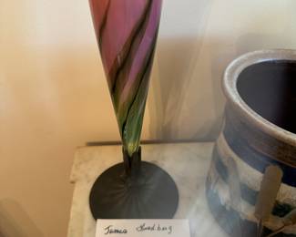 James Lindbergh Studios Vase