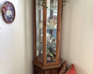Vintage Curio Cabinet
