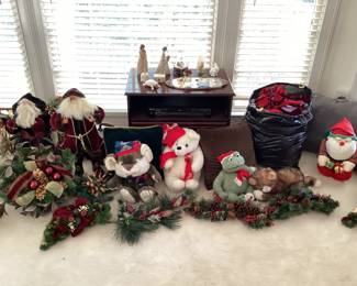 Christmas Bears Trees and Santas