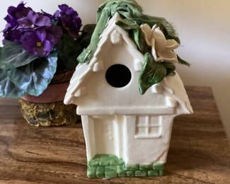 Mudpie Ceramic Bird House