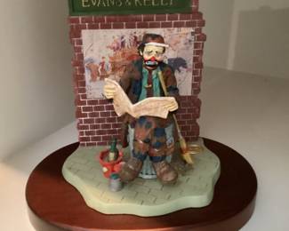 Stantons Arts Emmett Kelly Wall Street Figurine