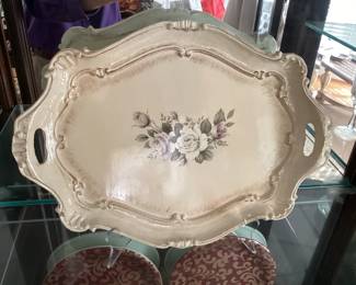 Vintage Italian Provincial Tray