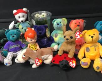 Beanie Babies And Hush Puppies
