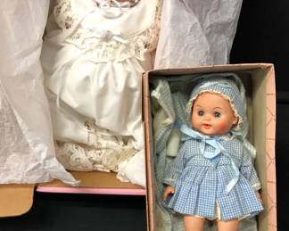 Lee Middleton Original Rubber Doll First Moments Battenburg Christening And Blumberg Doll