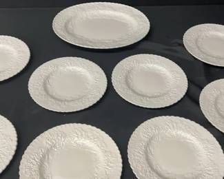 Spode Bone China Dinner Plates Set Of 8 Serving Platter X1