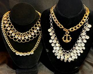 4 Sparkly Costume Necklaces