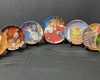 Gone With The Wind Plate Collection By Artist Raymond Kursar
