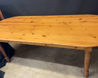 Wood Table Oblong Dinner Table