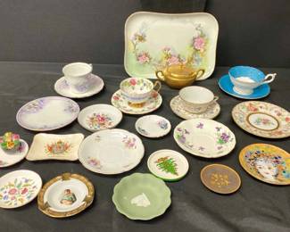 Vintage Cups Saucers to Honor Queen Elizabeth more