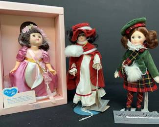 Suzanne Gibson Collector Dolls Scotland And December Vogue Doll Miss Ginny