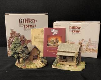 Two Lilliput Lane American Landmarks Collection Miniatures