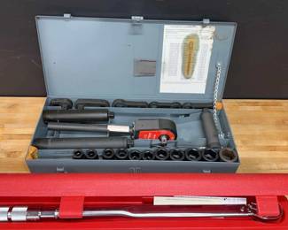 Torque Wrench And Sockets