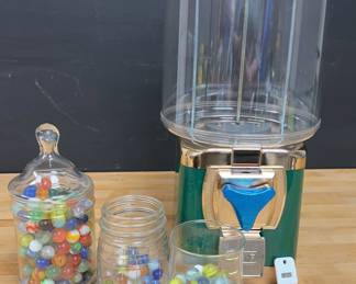 Gumball Machine And Marbles