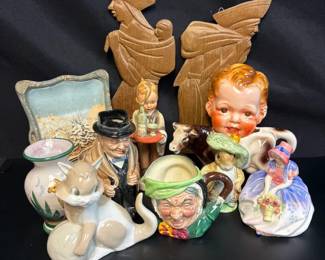 10 VTG Rare Figurines Royal Doulton, Global Hummel, Goldcastle, Beatrice Potter...